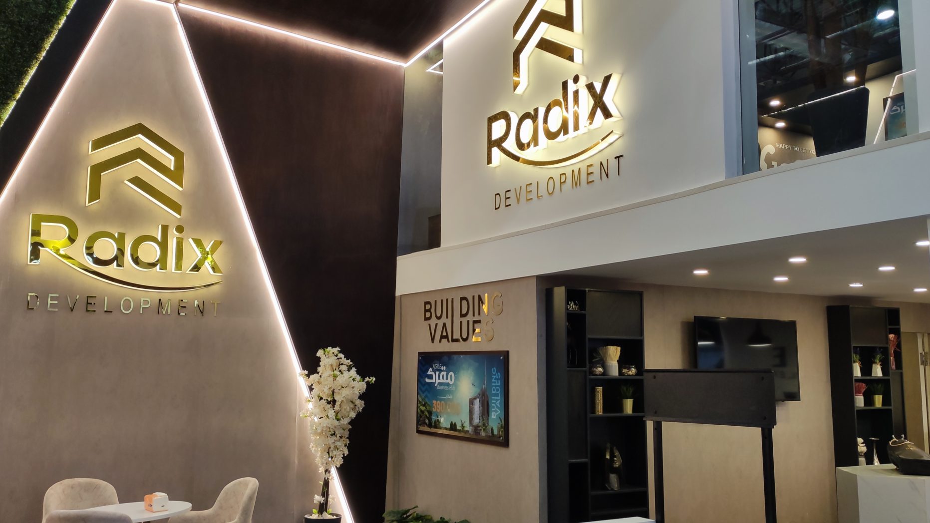 Radix Aqari 2021 Booth