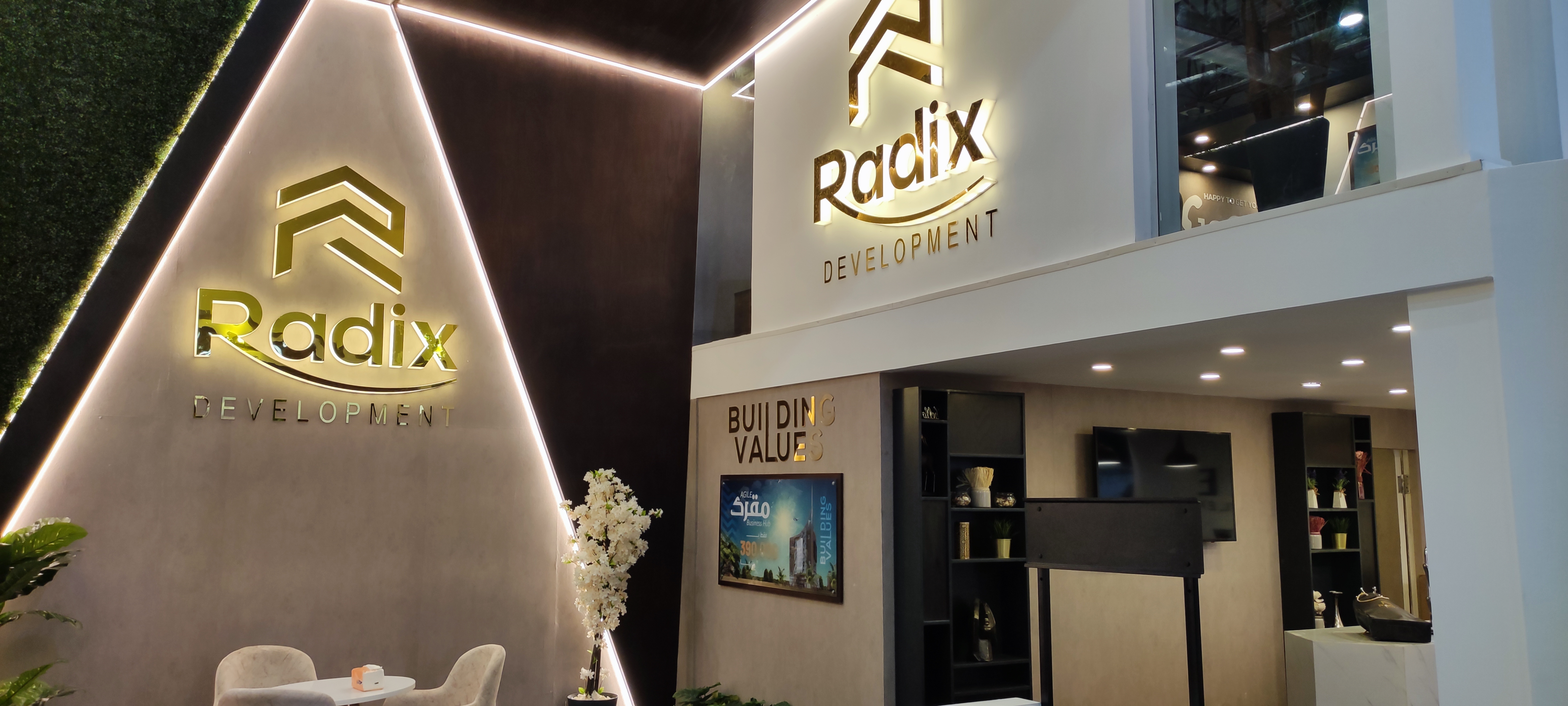 Radix Aqari 2021 Booth